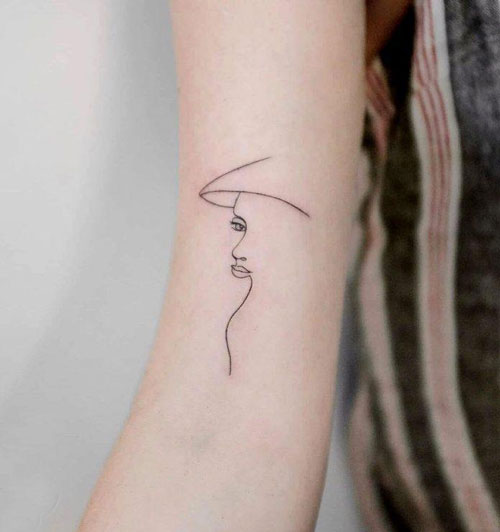 Picture 14 of 44 beautiful mini tattoo designs for women