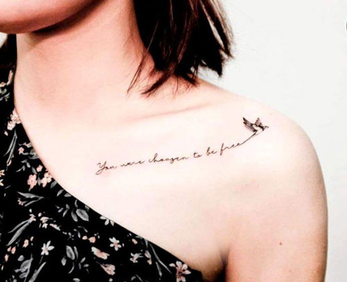 Picture 24 of 44 beautiful mini tattoo designs for women