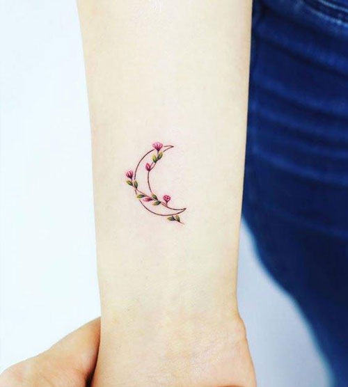 Picture 33 of 44 beautiful mini tattoo designs for women
