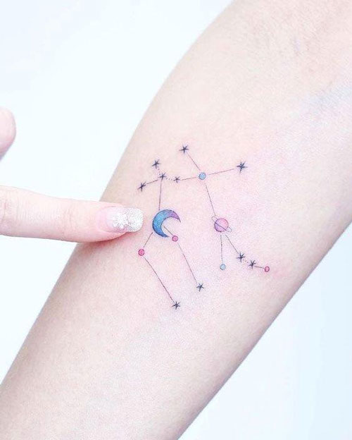 Picture 36 of 44 beautiful mini tattoo designs for women