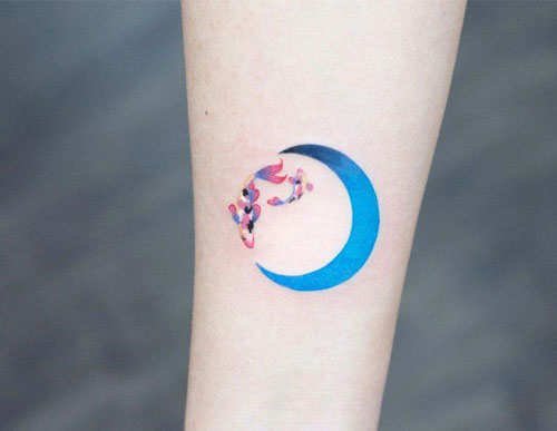 Picture 38 of 44 beautiful mini tattoo designs for women