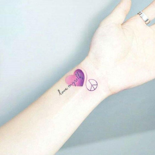 Picture 40 of 44 beautiful mini tattoo designs for women