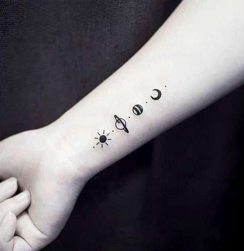 Picture 41 of 44 beautiful mini tattoo designs for women