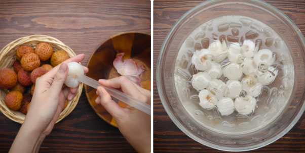 Picture 1 of 5 incredibly simple yet delicious ways to make lychee tea at home.