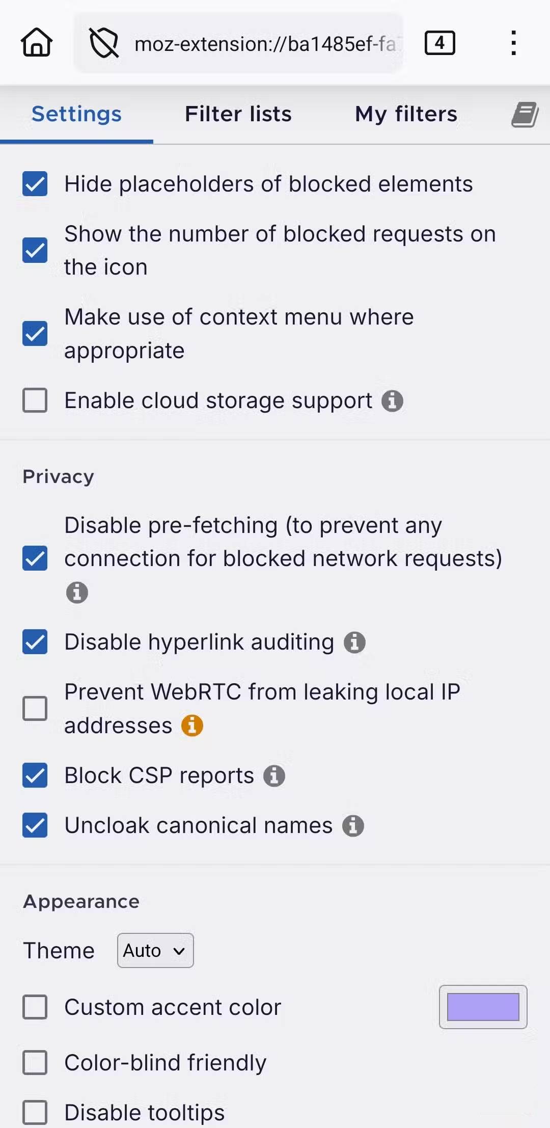 5 essential extensions for browsing the web on Android. Picture 3