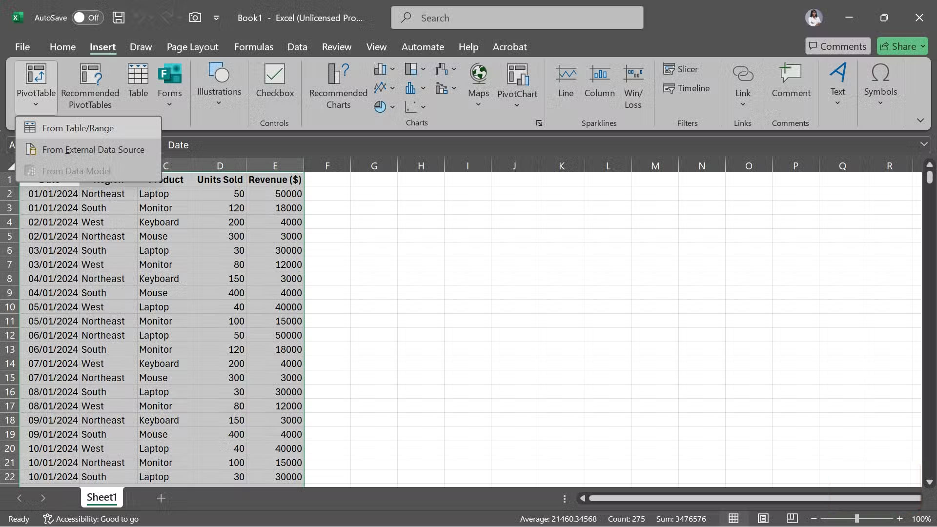 5 Excel dashboard tricks that will save you hours when you're just starting out Picture 1