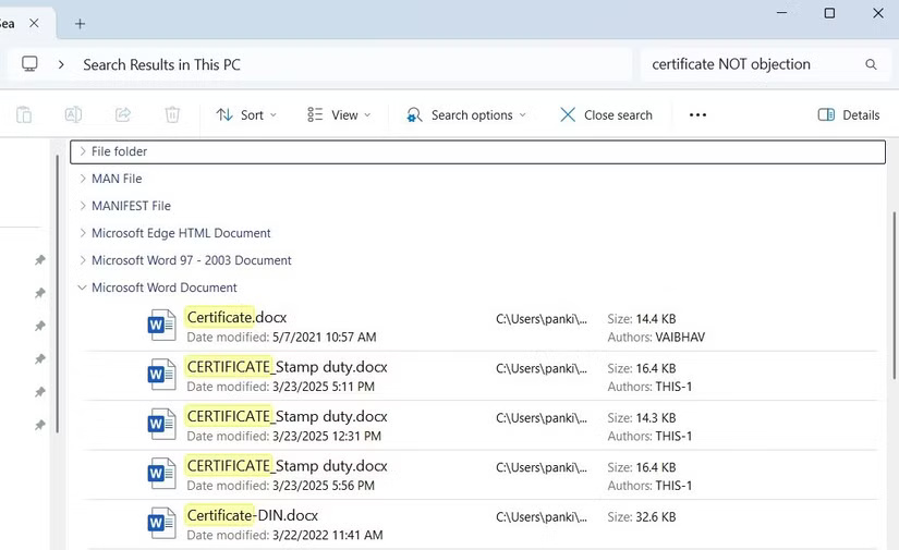 5 File Explorer search tips you need to know Picture 3