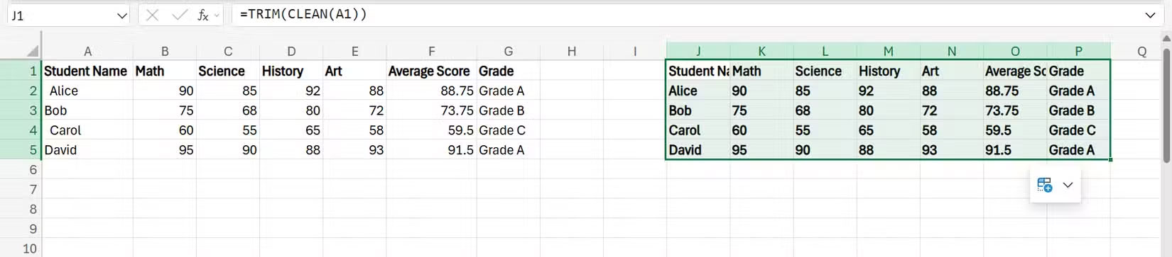 5 Functions to Instantly Clean Up Messy Excel Spreadsheets Picture 5