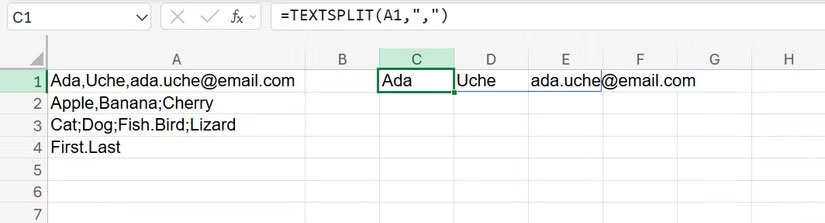 5 Functions to Instantly Clean Up Messy Excel Spreadsheets Picture 6