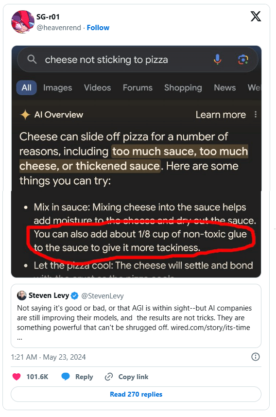 5 funny examples of AI chatbots hallucinating Picture 1