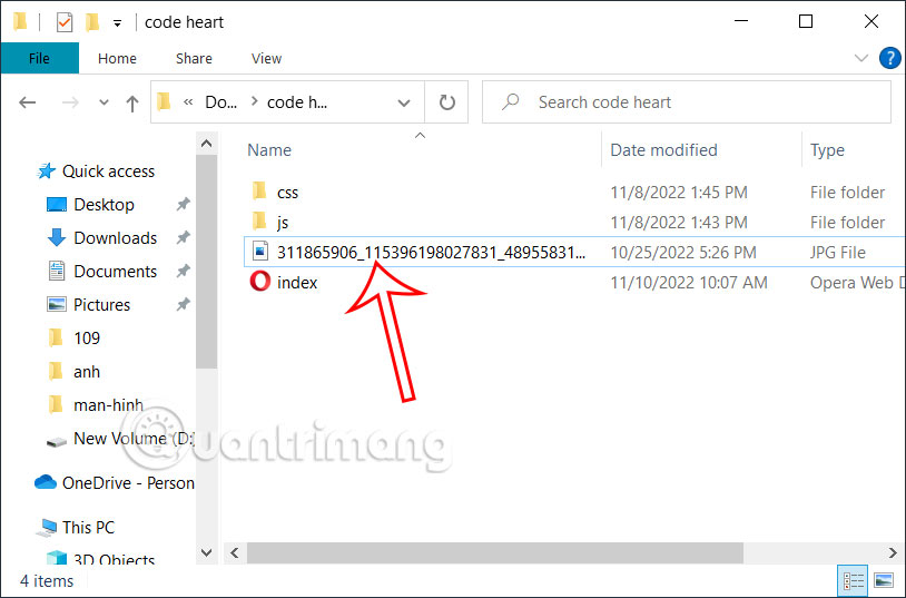 Picture 2 of 5 heart-beating codes for the top-scoring Physics student, with name and image inserted.