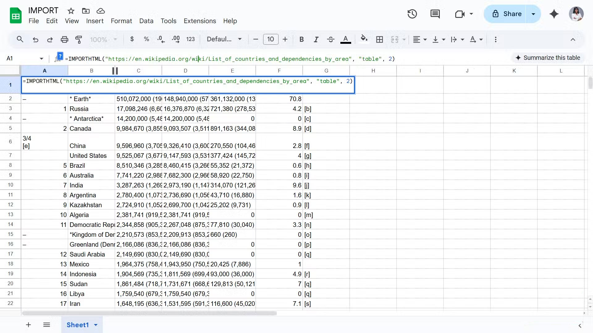 5 Hidden Functions in Google Sheets That Excel Doesn't Have Picture 3