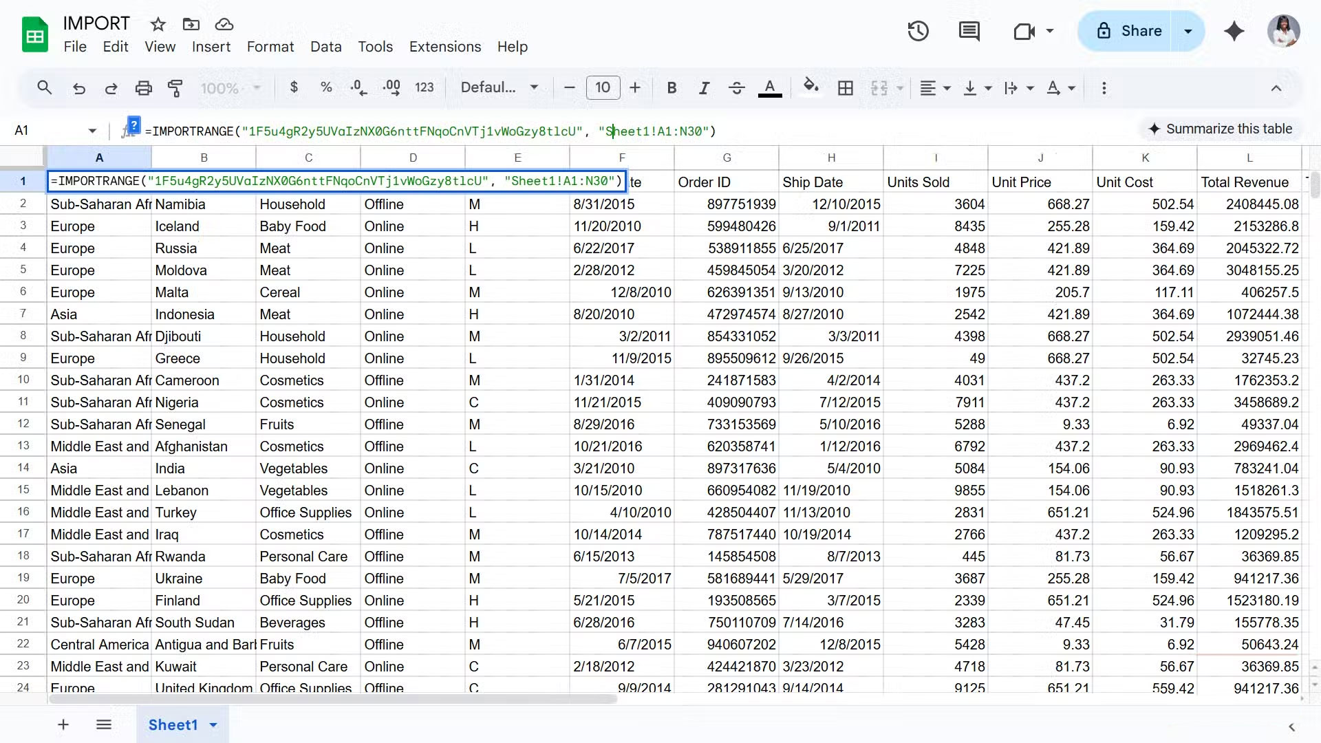 5 Hidden Functions in Google Sheets That Excel Doesn't Have Picture 5