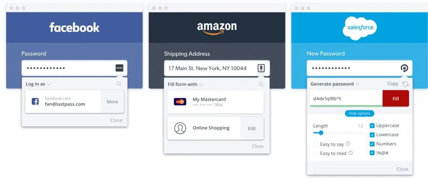 5 password management utilities on Google Chrome Picture 1