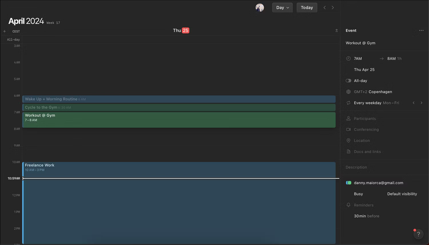 5 reasons to switch from Google Calendar to Notion Calendar Picture 3