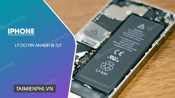 Picture 1 of 5 reasons why your iPhone battery drains quickly.