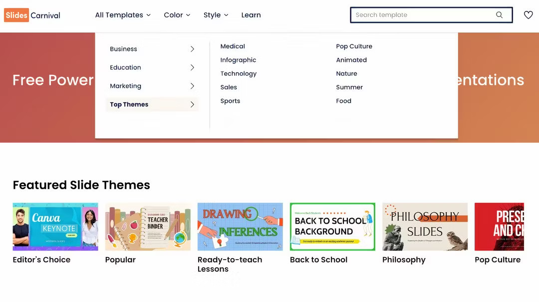 5 reliable sources of slideshow templates for presentations Picture 3