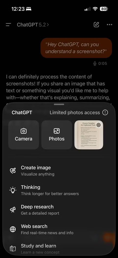 5 screenshot tricks to make ChatGPT more useful. Picture 9