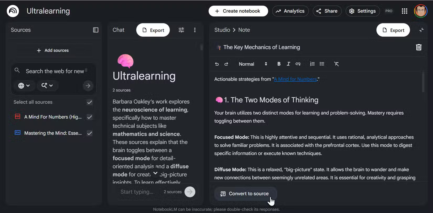 5 simple tricks to make NotebookLM smarter when taking notes. Picture 7