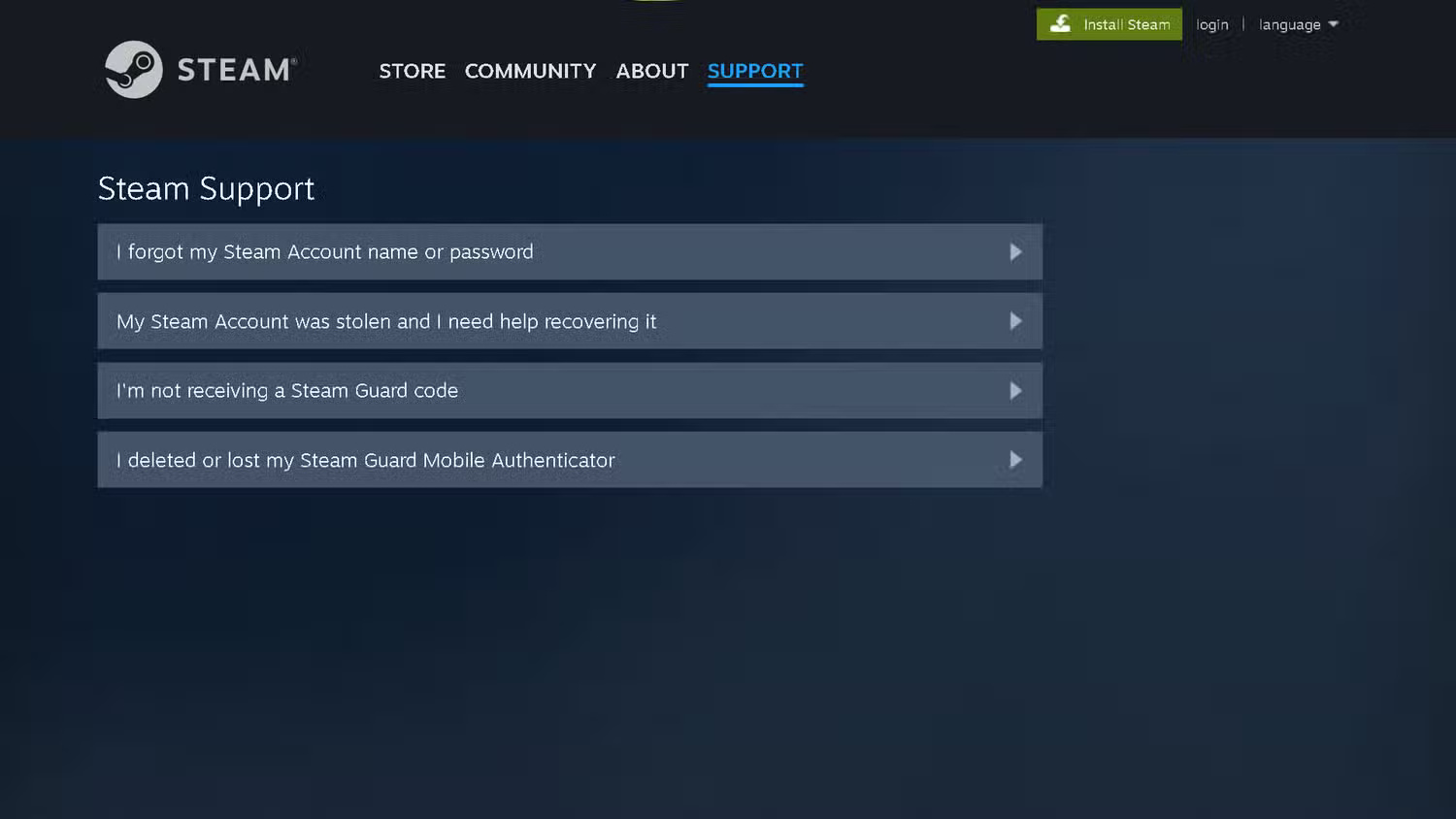 5 steps to recover hacked Steam account Picture 1