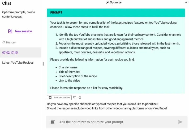 5 tools to help you create the perfect prompt for your AI chatbot. Picture 2