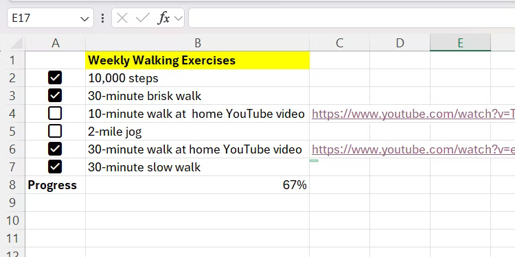 5 Useful Ways to Use Excel's Checkbox Feature Picture 9
