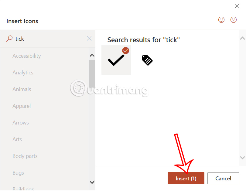 5 very simple ways to insert check marks in PowerPoint Picture 5