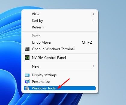 5 ways to access Windows Tools in Windows 11 Picture 8