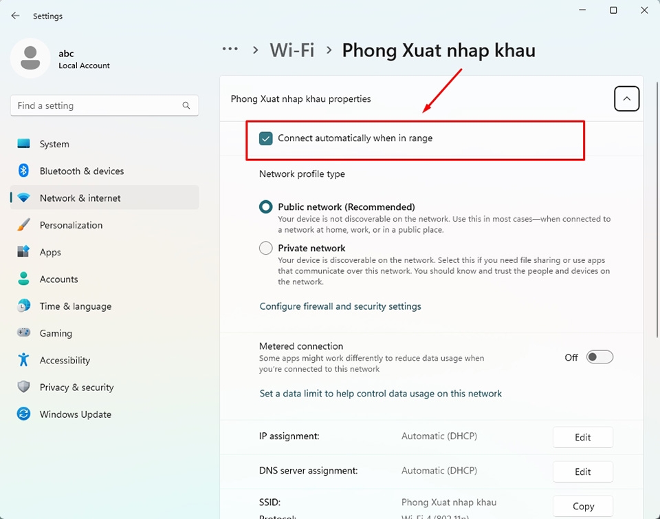 5 ways to fix Wi-Fi disconnection issues on Windows 11 laptops. Picture 8