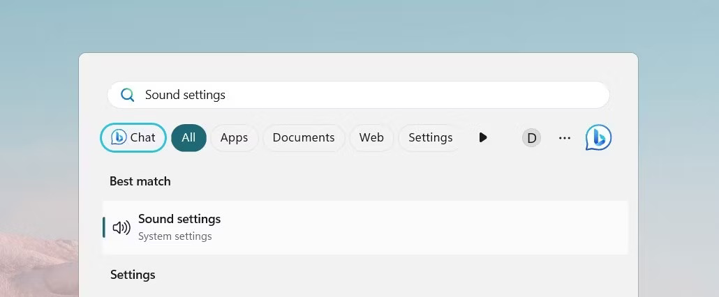 Picture 1 of 5 ways to open sound settings on a Windows PC