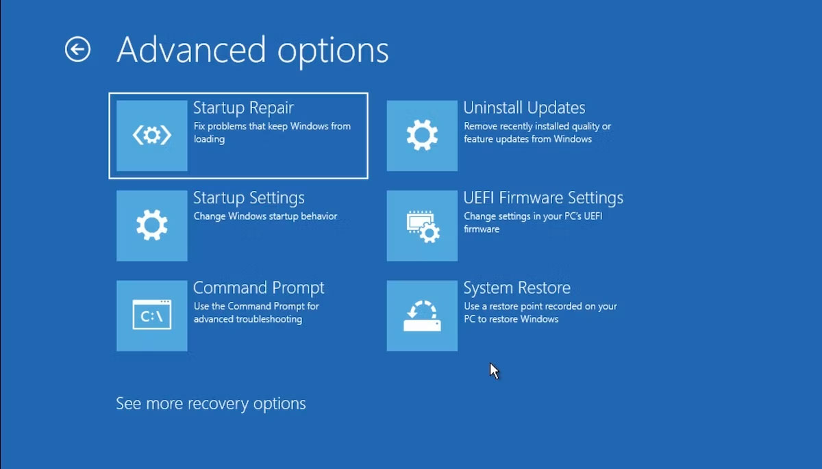 5 ways to open the Startup Repair tool on Windows Picture 2