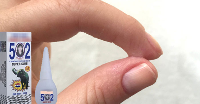 5 ways to remove elephant glue stuck to skin Picture 1