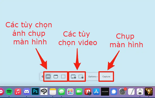 5 ways to take screenshots on Macbook, using shortcut keys, taking screenshots with mouse cursor Picture 2