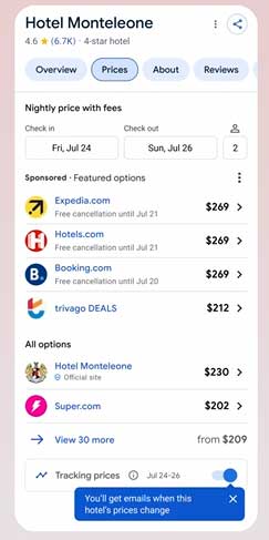 Picture 2 of 5 ways to travel smarter with Google AI: Planning, booking, language translation…