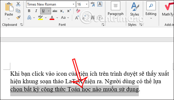 5 ways to underline in Word Picture 1