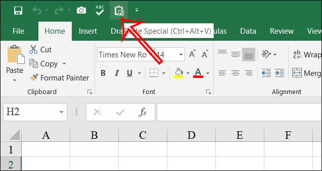 6 access should be on Quick Access Toolbar Excel Picture 3