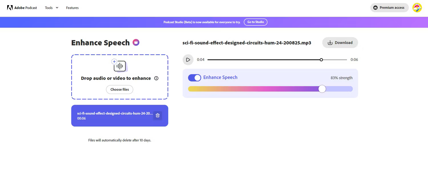 6 AI tools help remove noise during audio/video recording Picture 1