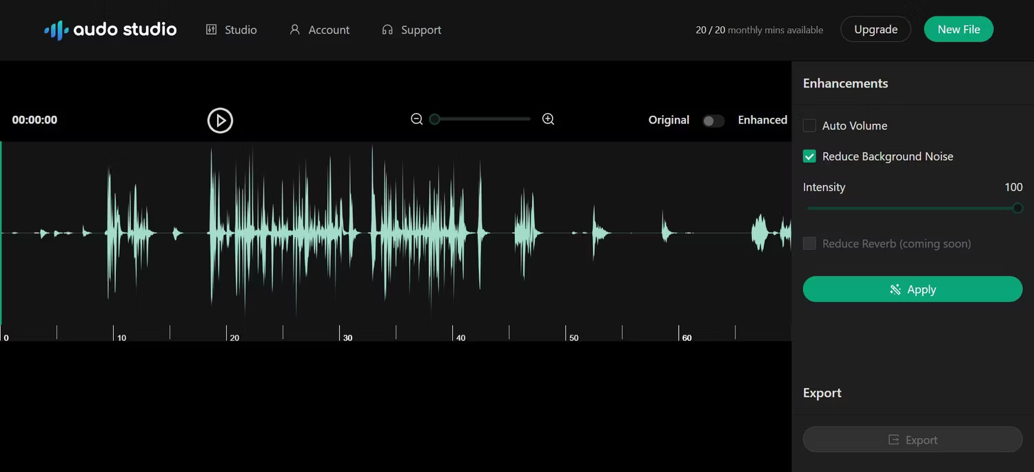 6 AI tools help remove noise during audio/video recording Picture 5
