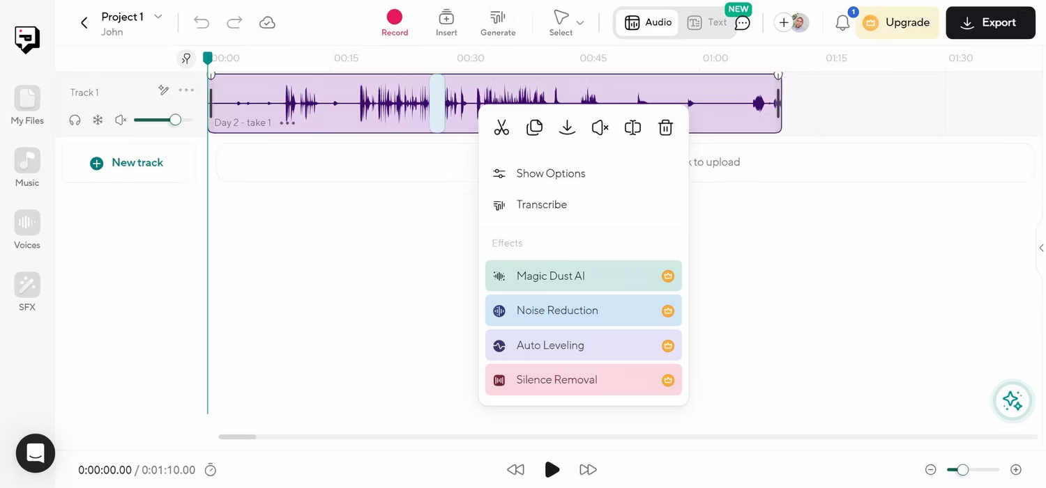 6 AI tools help remove noise during audio/video recording Picture 8