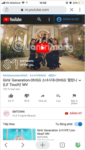 6 Apps to listen to YouTube music when the iOS screen is turned off, 100% successful Picture 23