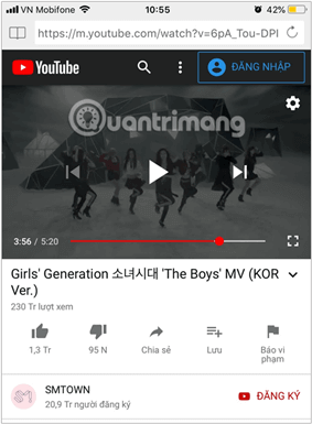 6 Apps to listen to YouTube music when the iOS screen is turned off, 100% successful Picture 29