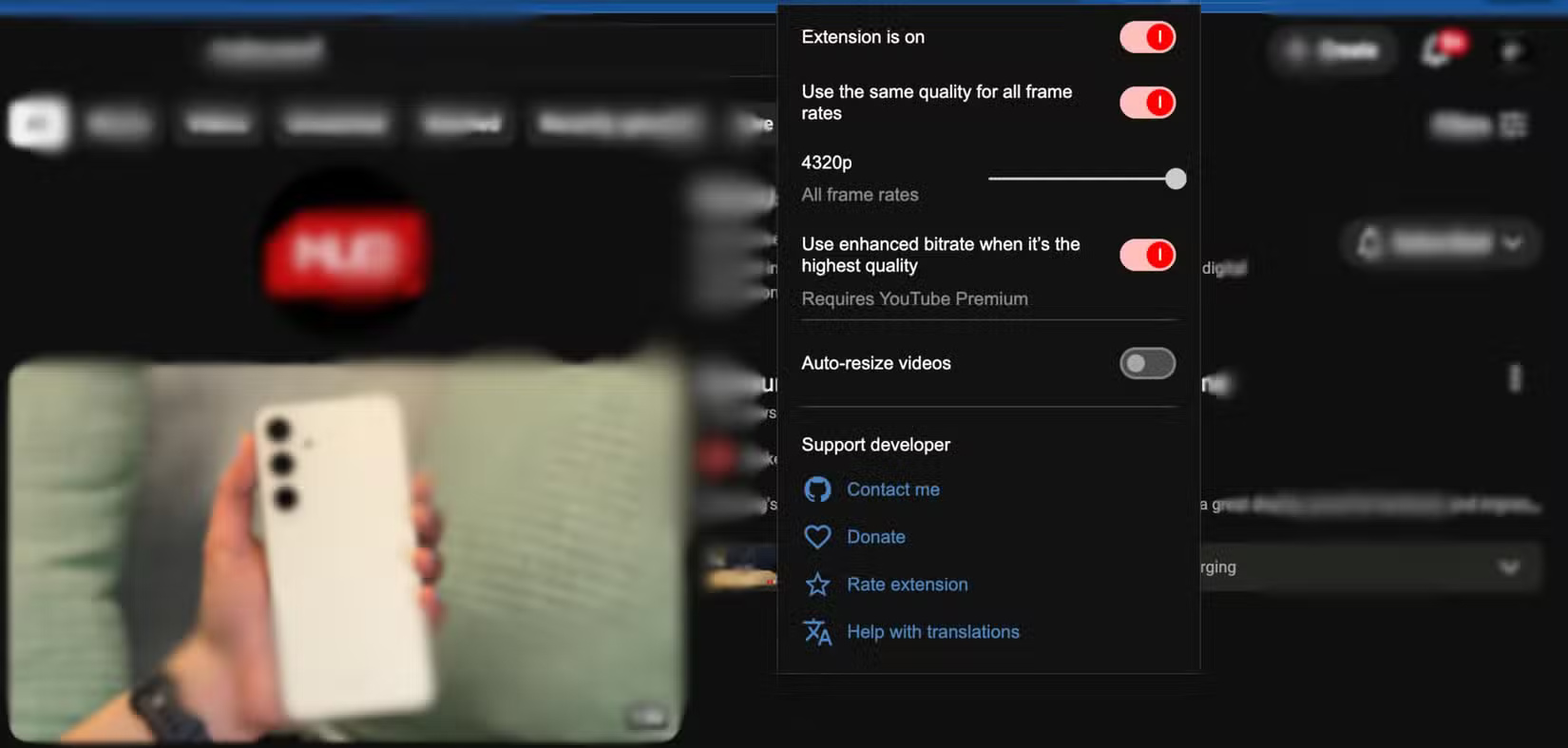 6 best extensions for YouTube Picture 3