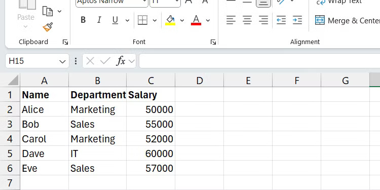 6 Excel functions to find data quickly Picture 4