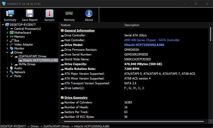 6 Free Tools That Tell You Your Hard Drive Is About to Fail Picture 3