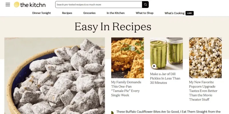 Picture 1 of 6 best cooking websites for beginners