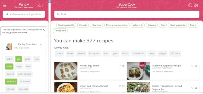 Picture 2 of 6 best cooking websites for beginners