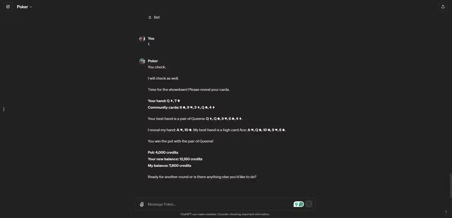 6 interesting games to play on ChatGPT Picture 12