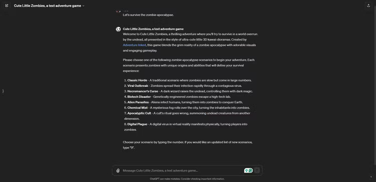 6 interesting games to play on ChatGPT Picture 22