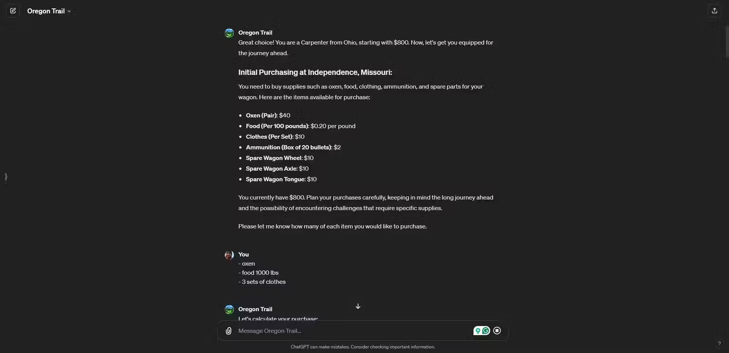 6 interesting games to play on ChatGPT Picture 6