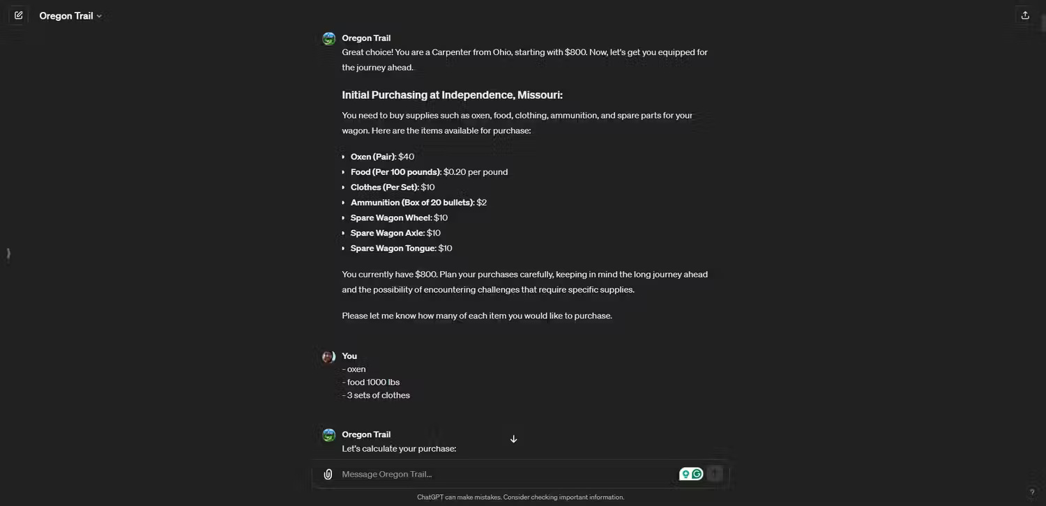 6 interesting games to play on ChatGPT Picture 7